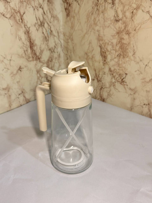 2-in-1 Oil Dispenser - Glass, Spray and Pour Design FREE DELIVERY ALL KERALA