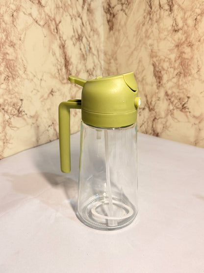 2-in-1 Oil Dispenser - Glass, Spray and Pour Design FREE DELIVERY ALL KERALA