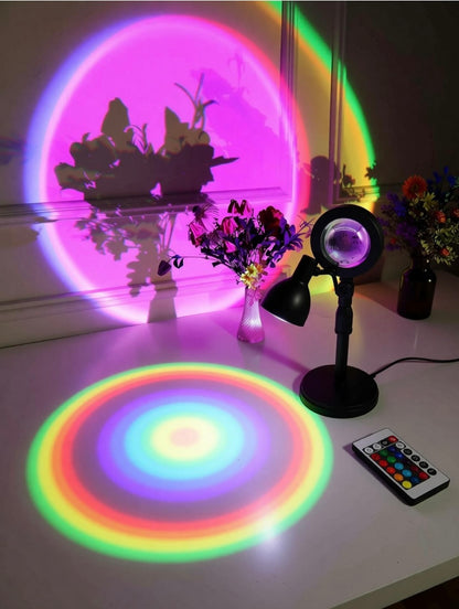 RGB Sunset Projection Lamp