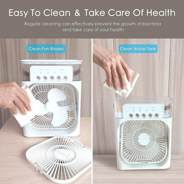 Cooler for Room Cooling Mini AC Portable Usb Air Cooler Fan