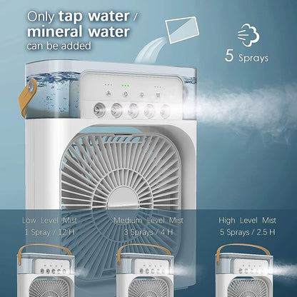 Cooler for Room Cooling Mini AC Portable Usb Air Cooler Fan
